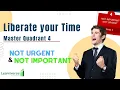 Mastering Quadrant 4 Eisenhower Matrix Unveiled Personal Development