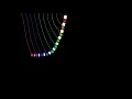 Decuple Spring-Pendulum Classical Mechanics Physics Simulations