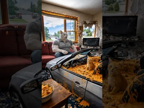 Dad cat wants Nacho Sauce! #cats #cutecat #funny #catlovers