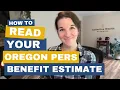 How to Read Your Oregon PERS Benefit Estimate