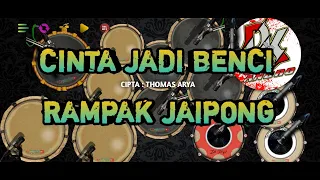 Download CINTA JADI BENCI || REAL DRUM MOD KENDANG RAMPAK JAIPONG COVER MP3