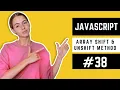 JavaScript Array Shift and Unshift Method JavaScript Course in Urdu