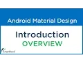 1 Android Material Design Introduction and Module Overview