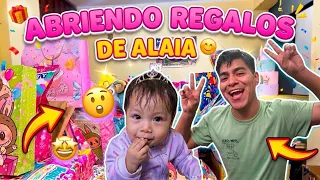 ABRIENDO LOS REGALOS DE ALAIA🎁🤩// parte1 - Hardytineo