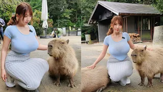Capybara Heaven?! 🩷 | I Want to Live Here | Nagasaki Bio Park VLOG 🇯🇵