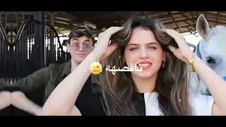 لانا ولين مع نور مارس في حديقه الحيوان تصميمي لنوش لينو ونورمارس 