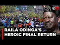 Download Lagu Historic Scenes as Kenyans Flood the Streets to Mourn Raila Odinga’s Death | LNN