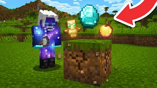 ماين كرافت ولكن اي بلوكة بكسرها يطلع ايتم عشوائي 