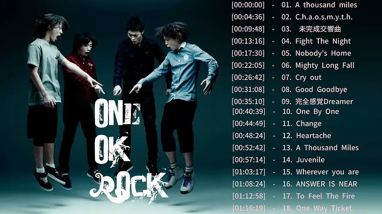 ONE OK ROCK Full Album Acoustic | Greatest Hits Song
