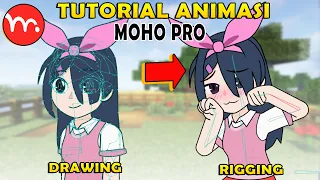 MEMBUAT KEPALA & RIGGING MATA - Tutorial MOHO PRO #1