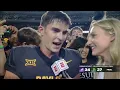 Baylor Football ESPN s Stormy Buonantony Postgame Interview with Isaiah Hankins