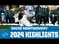David Montgomery highlights 2024 Detroit Lions