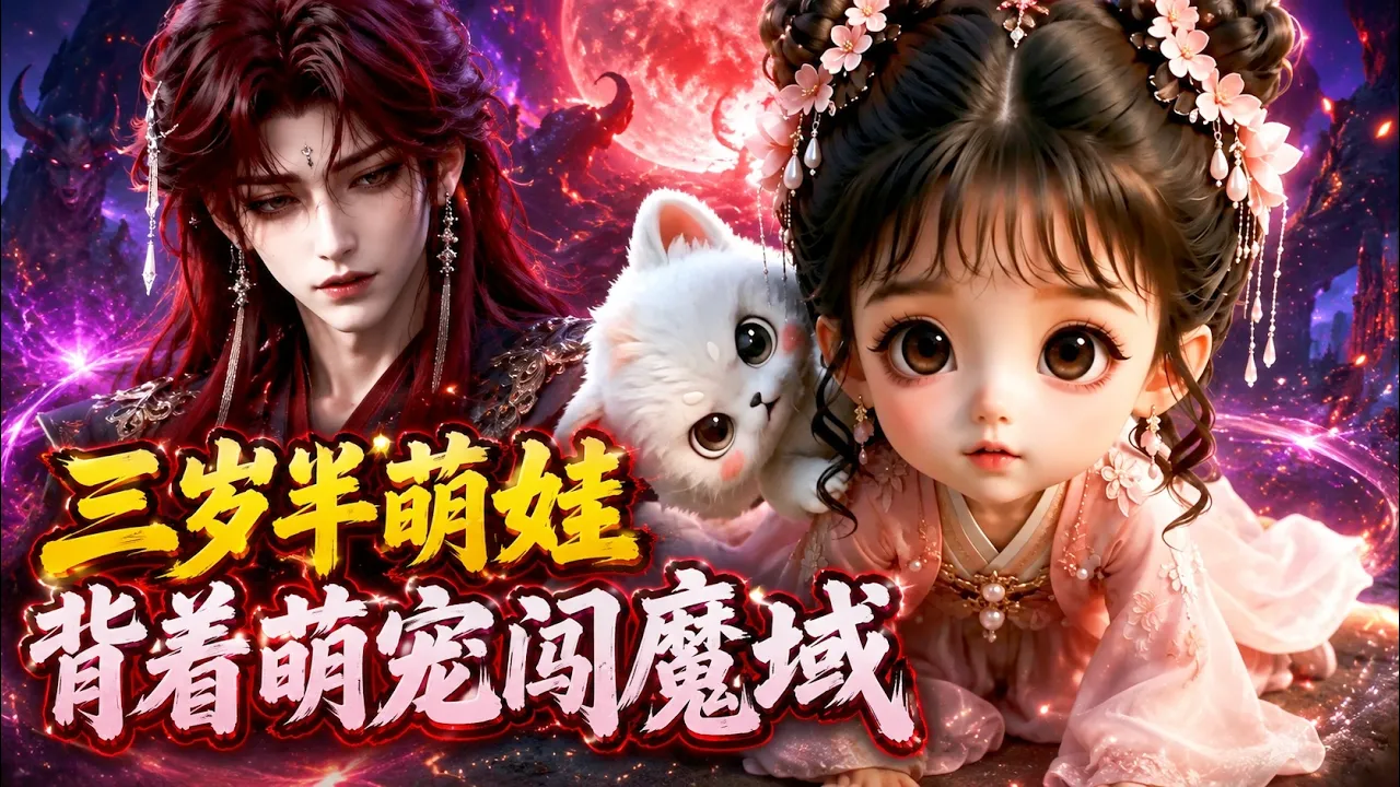 一口气看完丨三岁半萌娃背着萌宠闯魔域,将肃冷玄域变成花团锦簇的团宠乐园