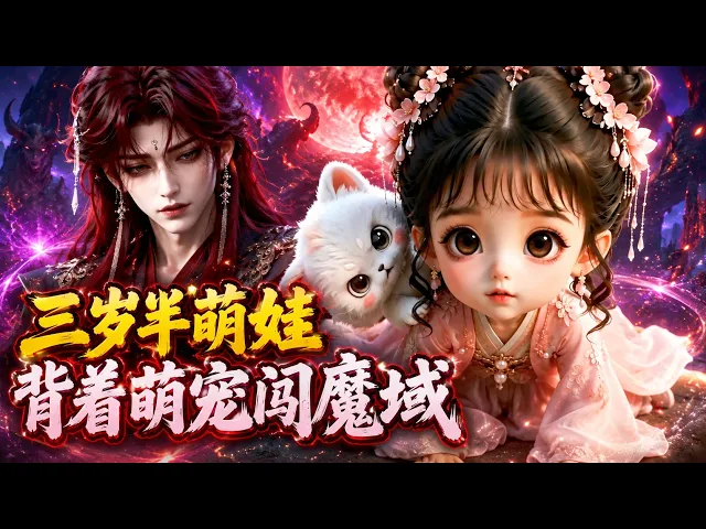 一口气看完丨三岁半萌娃背着萌宠闯魔域,将肃冷玄域变成花团锦簇的团宠乐园