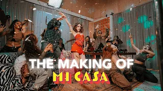 mi casa behind the scene