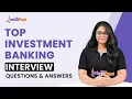Investment Banking Interview Questions Investment Banking Interview Intellipaat