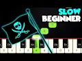 Download Lagu Wellerman - Sea Shanty | SLOW BEGINNER PIANO TUTORIAL + SHEET MUSIC by Betacustic