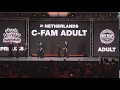Lagu C-Fam Adult - Netherlands | Adult Division | 2025 World Hip Hop Dance Championship Prelims