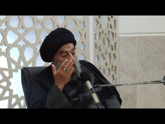⁣الكلمة الاسبوعية السيد المرجع 2018 02 22 ( اسباب المشاكل في الأمم عدم رجوعهم الى الله )