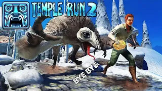 Jack Temple Run Frozen Shadows 🥶 #templerun