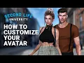 Second Life University - How to Customize Your Avatar with Hair Accessories
