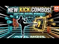 BOXING PUNCH KICK TO THE BEAT Neon Interactive Workout Immersive Warm Up