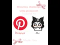 Drawing Trend Pinterest X Me Challenge