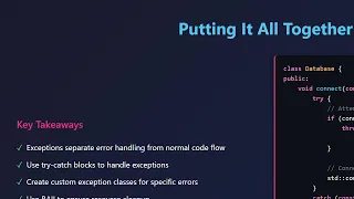C Exception Handling Tutorial Try Catch Throw Explained for Beginners