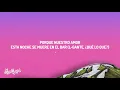 TINI, L-Gante - Bar (Lyrics)