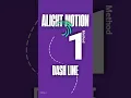 Dash line tutorial in alight motion by motionss - cc AlightMotion