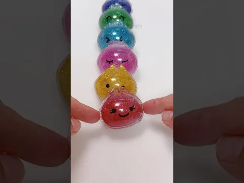 🌈Mini Dumpling🥟Squishy DIY with Nano Tape! #Rainbow #실리콘 테이프