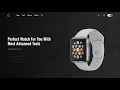 How to Create a Modern Apple Watch Landing Page Using HTML and CSS