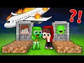 Lagu Babies JJ and Mikey Lost thier PARENITS in a AIRPLANE CRASH - Minecraft Animation / Maizen