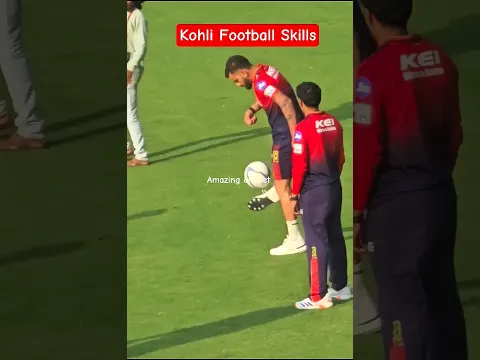 Virat Kohli football skills #shorts #viratkohli #rcb #ipl