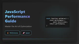 JavaScript Performance Optimization Techniques for Faster Web Apps