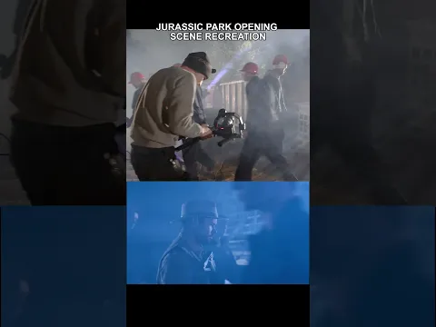 Jurassic Park opening scene recreation