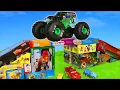 Download Lagu Monster Truck Obstacle Course for Kids