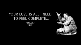 unke andaz e karam unpe woh aana dil ka nusrat fateh ali khan 