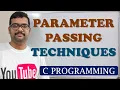 56 - CALL BY VALUE CALL BY REFERENCE PARAMETER PASSING TECHNIQUES