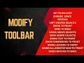 AutoCAD Tutorial for Beginners - MODIFY TOOLBAR SET TO BYLAYER CHANGESPACE REVERSE COPY NESTED