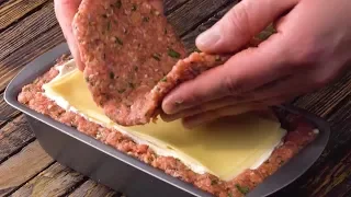 Ein Rezept mit Hackfleisch, das Sie unbedingt probieren sollten!. 