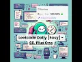66 Plus One Easy Leetcode Daily 1-1-26