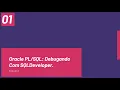 Como debugar usando a ferramenta ORACLE SQLDEVELOPER