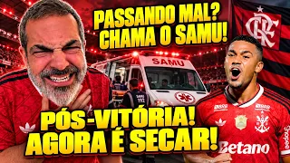 TÁ PASSANDO MAL? CHAMA O SAMU, QUE RESOLVE! MENGÃO PASSA DOIS PONTOS E SECA!