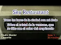Miki Matsubara - スカイレストラン (Sky Restaurant) - Traducción al Español