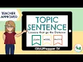 How to Identify the Topic Sentence of a Paragraph for Kids Teaching Lesson in English