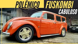 VW FUSKOMBI 1968 CABULOSO E POLEMICO.... VOCÊ NUNCA VIU ALGO IGUAL !!!