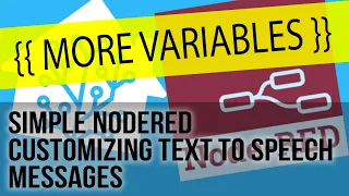How to Customize Text to Speech Payloads in Home Assistant using NodeRED