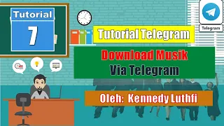tutorial 7 cara download musik via telegram