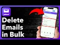 How To Bulk Delete Emails In Yahoo Mail